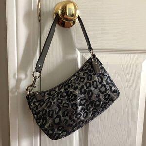 Coach Ocelot Demi / leopard print bag